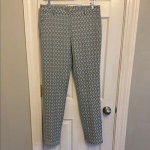 CHRISTINA GAVIOLI Geometric Patterned Women's Pants #501